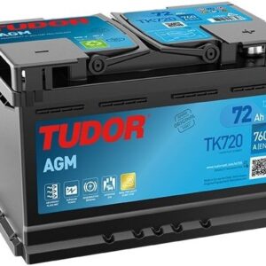 Batería Tudor TL700 Start-Stop AGM 12V - 70Ah /760A (EN)